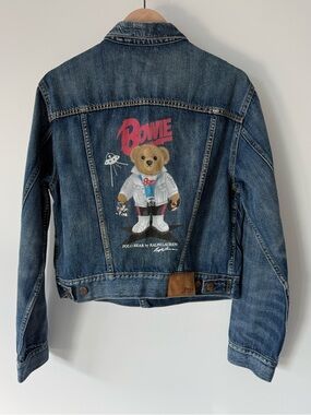 RARE 1-of-1 Polo Ralph Lauren Bowie Bear Jacket Selfridges Event M